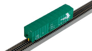 Bachmann HO 50-Foot Outside-Braced Boxcar with Flashing EOT - Berlin Mills Railway #266 — manufacturer product view 2