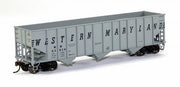 Bachmann HO Scale Western Maryland 63834 100-Ton Three-Bay Hopper - product view