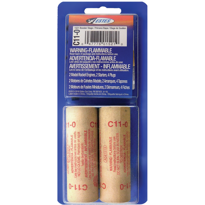 Estes C11-0 Engines/2pk — exact product reference