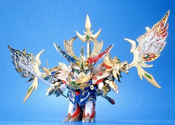 Bandai Gundam BB Senshi #167 Kishin Daishougun Shiryuuou Kirahagane Gokusai Model Kit — product view 1