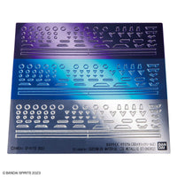 Bandai 30 Minutes Missions Customize Material 3D Metallic Stickers Wave 2 1/144 Scale Set — product view 4