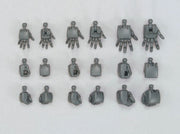 Bandai Mobile Suit Gundam Option Parts Set Gunpla 04 Build Hands (Round) Model Kit Accessories — product view 1
