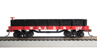 Bachmann HO Old-Time Gondola - Western & Atlantic #127 — manufacturer product view 4