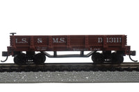 Bachmann N Old-Time Gondola - Lake Shore & Michigan Southern — manufacturer product view 4