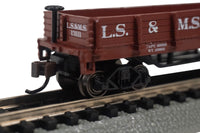 Bachmann N Old-Time Gondola - Lake Shore & Michigan Southern — manufacturer product view 5