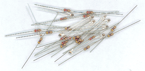Miniatronics 1231010 Yeloglo White LEDs, 1/8" 3mm (10-pack) — exact Miniatronics product reference