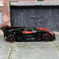 Loose Hot Wheels - Bugatti Bolide- Black and Red