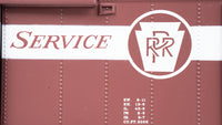 Bachmann HO Scale 40-Foot Box Car - PRR #92496 Merchandise Service — manufacturer product view 4