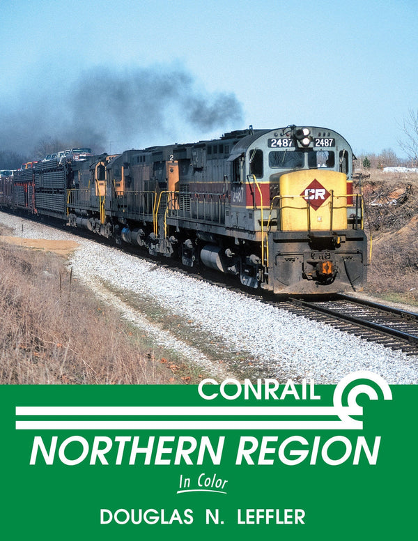 Morning Sun Books Hardcover Book 1606 Conrail Northern Region In Color — exact product view