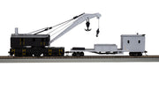 Bachmann HO Scale 250-Ton Steam Crane & Boom Tender - Painted Unlettered — manufacturer product view 2
