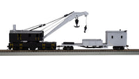 Bachmann HO Scale 250-Ton Steam Crane & Boom Tender - Painted Unlettered — manufacturer product view 2