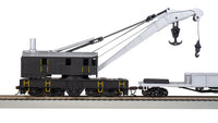 Bachmann HO Scale 250-Ton Steam Crane & Boom Tender - Painted Unlettered — manufacturer product view 4