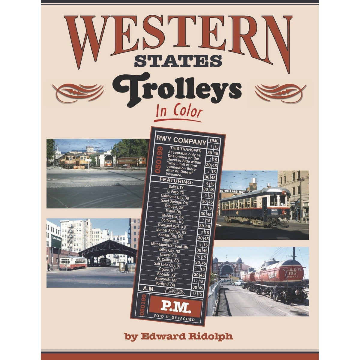Morning Sun Books Western States Trolleys In Color — exact Morning Sun Books product image
