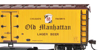 Bachmann HO Track Cleaning 40-Foot Wood-Side Reefer – Manhattan Brewing — manufacturer product view 2