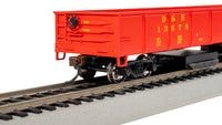 Bachmann HO Scale Track Cleaning 40-Foot Gondola - Delaware & Hudson #13678 — manufacturer product view 4
