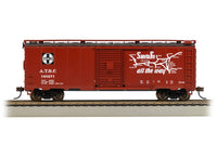 Bachmann HO Santa Fe Map Boxcar – El Capitan #140271 — manufacturer product view 2