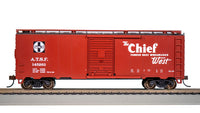 Bachmann HO Scale Santa Fe Map Boxcar - Chief #145263 — manufacturer product view 3