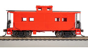 Bachmann HO Scale Northeast Steel Caboose - Painted Unlettered Red — manufacturer product view 2