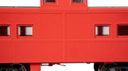 Bachmann HO Scale Northeast Steel Caboose - Painted Unlettered Red — manufacturer product view 3