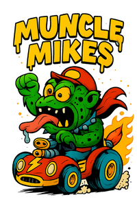 Muncle Mikes Hot Rod and Rat Rod Shirt Mayhem! Monster Rods! (017) artwork close-up