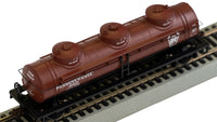 Bachmann HO Scale 40-Foot Three-Dome Tank Car - Pennsylvania #498647 — manufacturer product view 5
