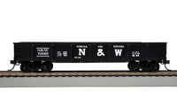 Bachmann HO Scale 40-Foot Gondola - Norfolk & Western #70063 — manufacturer product view 2