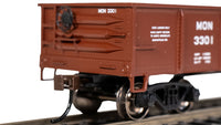 Bachmann HO Scale 40-Foot Gondola - Monon #3301 — manufacturer product view 4