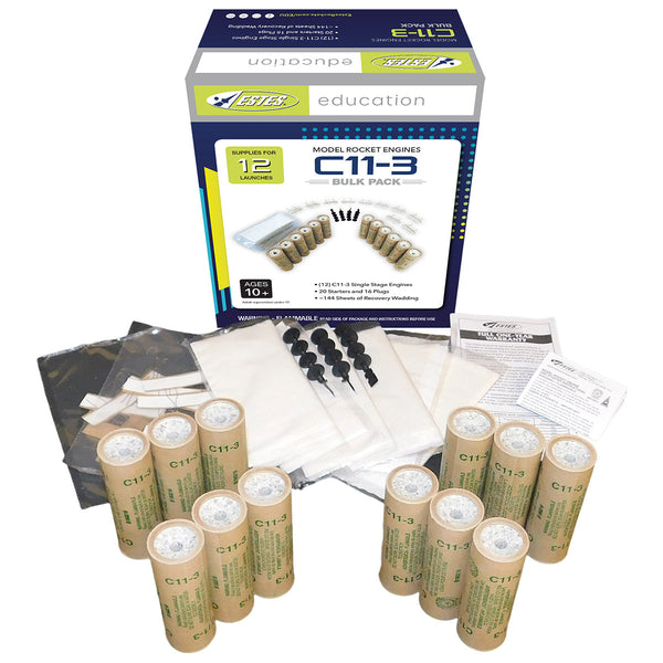 Estes C11-3 Engine Bulk Pack (1726) product view 2