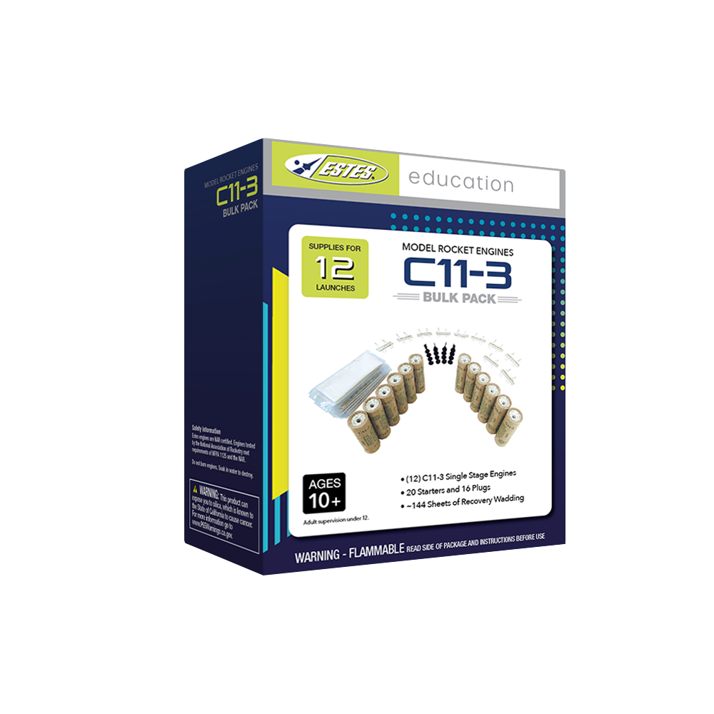 Estes C11-3 Engine Bulk Pack (1726) product view 1