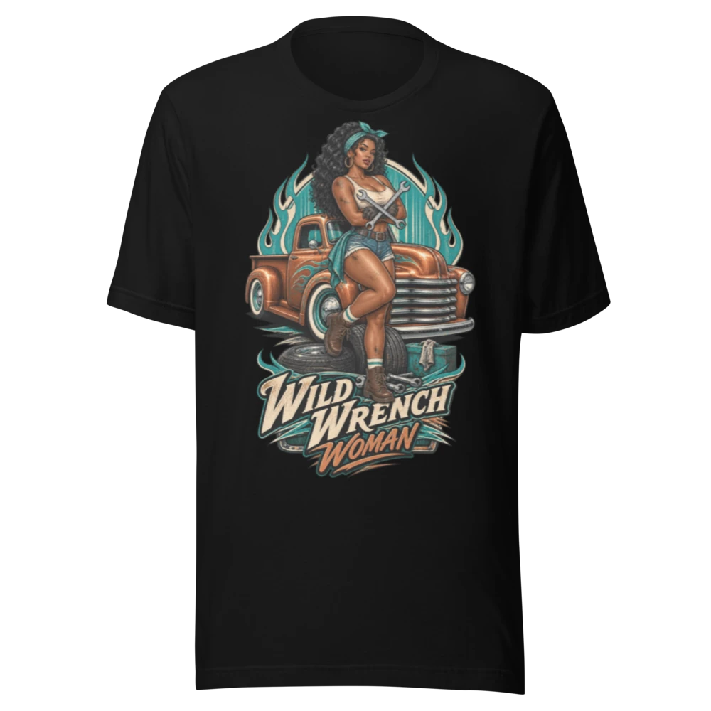 Wild Wrench Woman product mockup