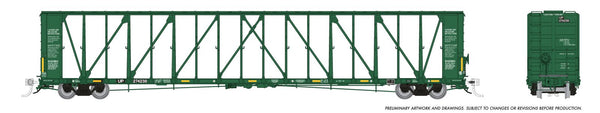 Rapido Trains Inc N 562016 NSC Centerbeam Flatcar Union Pacific Green / Patchout UP 6-Pack product image