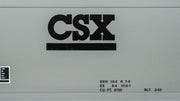Bachmann HO 56' ACF Center-Flow Hopper — CSX #256439 — manufacturer product view 3