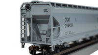 Bachmann HO 56' ACF Center-Flow Hopper — CSX #256439 — manufacturer product view 4