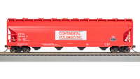 Bachmann HO 56' ACF Center-Flow Hopper — Continental Polymers #3000 — manufacturer product view 2