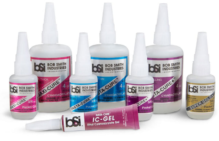 Bob Smith Industries MAXI-CURE Pocket CA Extra Thick CA Glue with Pin-in-Cap 4oz 134 — exact product reference