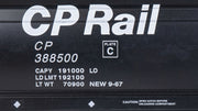 Bachmann HO Scale 56-Foot ACF Center-Flow Hopper - CP Rail #388500 — manufacturer product view 3