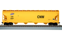 Bachmann HO Scale 56-Foot ACF Center-Flow Hopper - Chicago & North Western #490699 — manufacturer product view 2