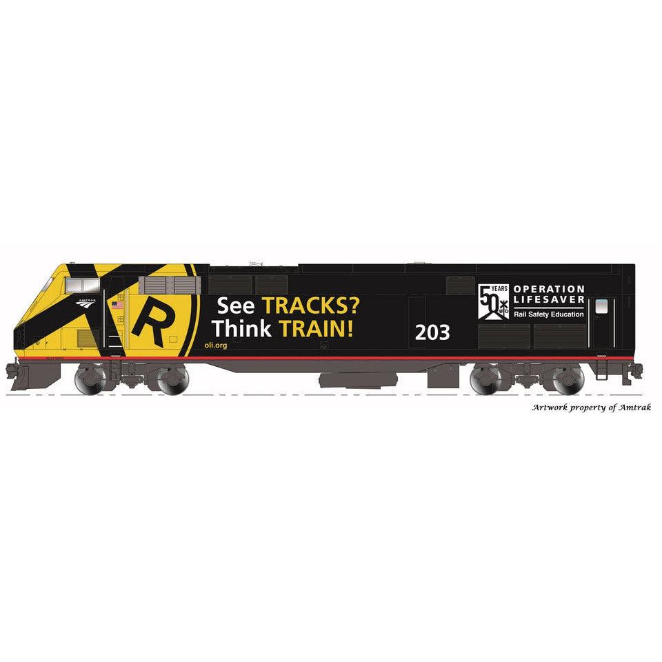 Kato N Scale Scale Amtrak P42 Operation Life Saver 203 DCC Sound — exact product reference