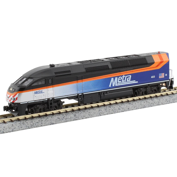 Kato N Scale 1766123 MP36PH Chicago Metra #424 DCC — exact product reference