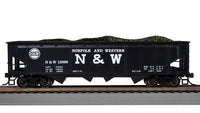 Bachmann HO Scale 40-Foot Quad Hopper - Norfolk & Western #12986 — manufacturer product view 2