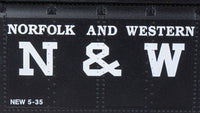 Bachmann HO Scale 40-Foot Quad Hopper - Norfolk & Western #12986 — manufacturer product view 3