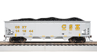 Bachmann HO Scale 40-Foot Quad Hopper - CSX #141944 Gray & Yellow — manufacturer product view 4
