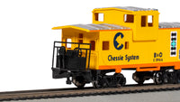 Bachmann HO Scale 36-Foot Wide-Vision Caboose - Chessie #3966 — manufacturer product view 4