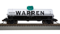 Bachmann HO Scale 40-Foot Single-Dome Tank Car - Warren Petroleum #5030 — manufacturer product view 3