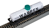 Bachmann HO Scale 40-Foot Single-Dome Tank Car - Warren Petroleum #5030 — manufacturer product view 5