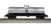 Bachmann HO Scale 40-Foot Single-Dome Tank Car - Alaska Railroad #9024 — manufacturer product view 2