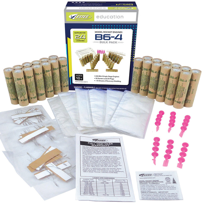 Estes B6-4 Engine Bulk Pack (1783) product view 2