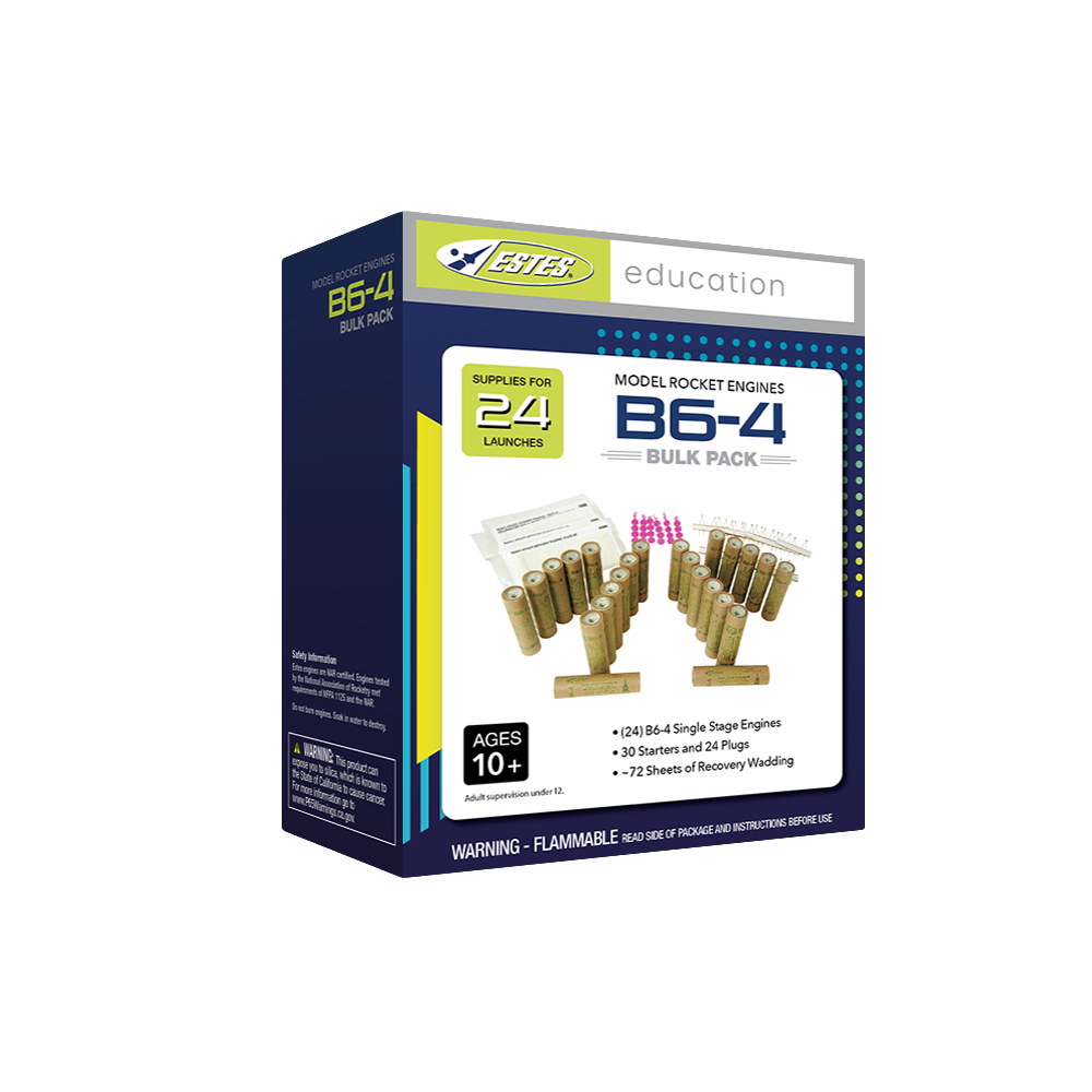 Estes B6-4 Engine Bulk Pack (1783) product view 1