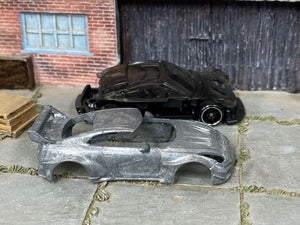 Disassembled Nissan 35GT-RR Ver. 2 DIY kit with stripped body and components