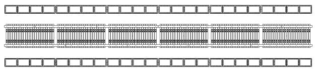 Central Valley N Scale 150-Foot Bridge Ties and Stringers 1812 – parts or assembled example